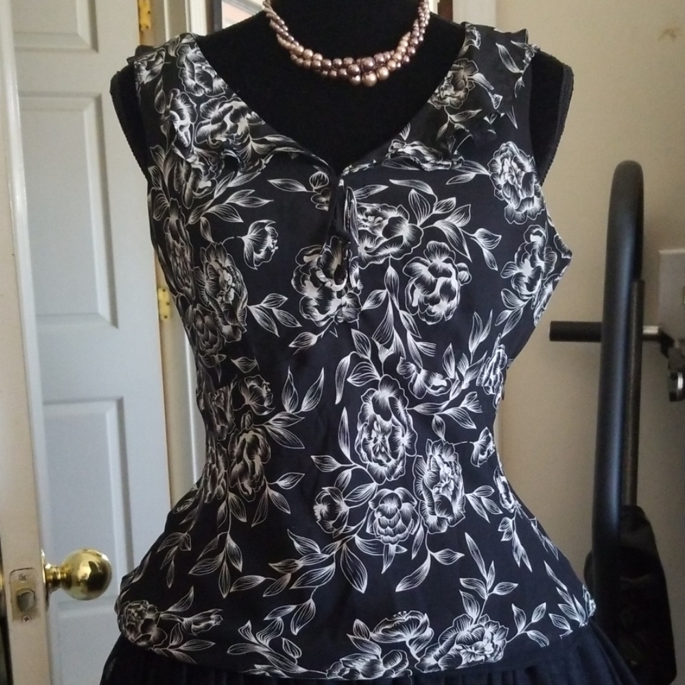 Silk Blouse, Sz 6